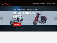 Tablet Screenshot of a1funcycles.net